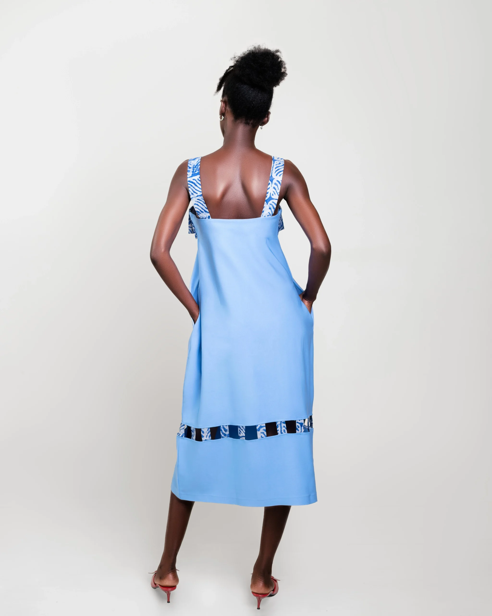 Sika Maxi - Blue Midi